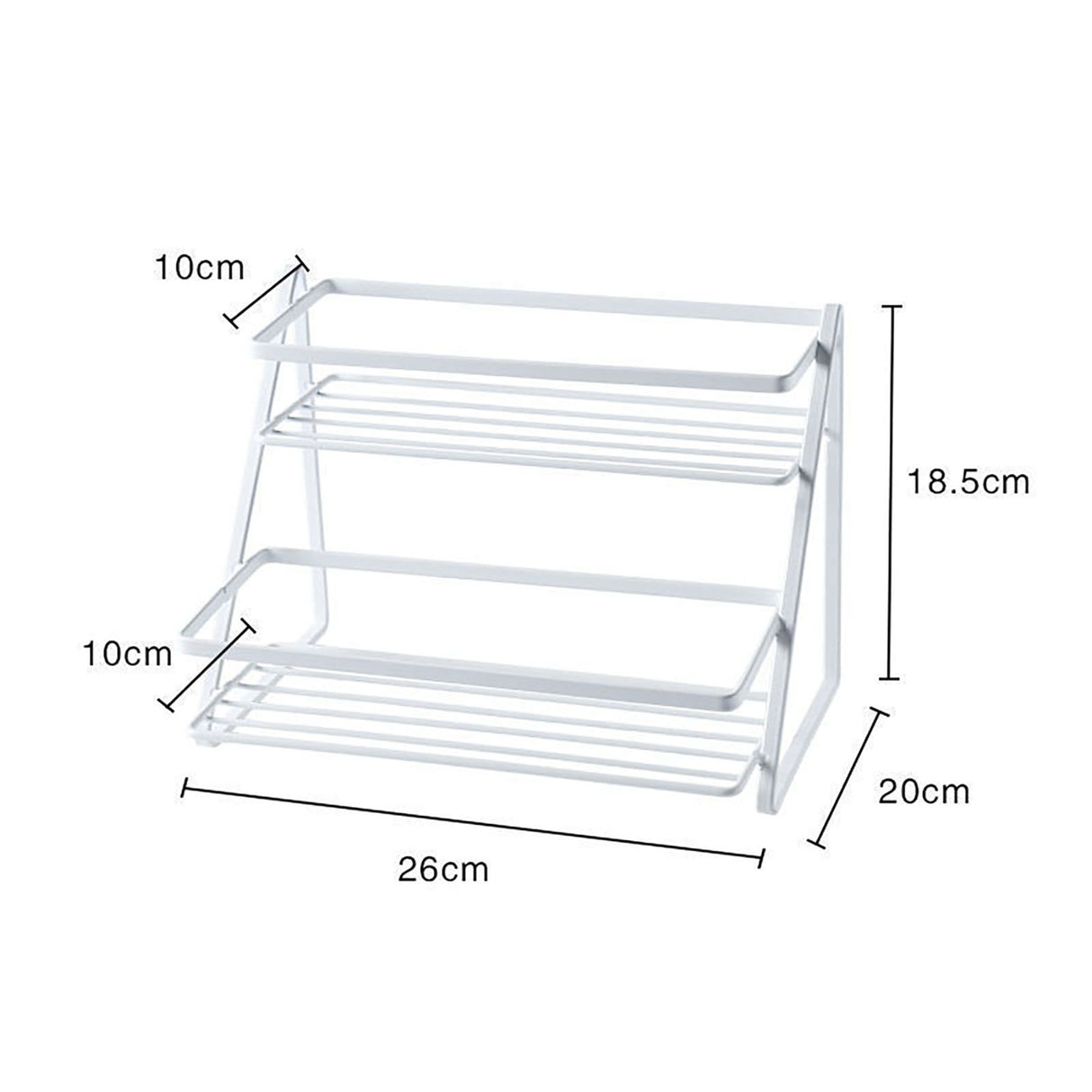 Spice Rack Organizer Seasoning Bottle Jar Shelf Multifunctional Home Kitchen Organizing Storage Rack Double Layer