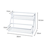 Spice Rack Organizer Seasoning Bottle Jar Shelf Multifunctional Home Kitchen Organizing Storage Rack Double Layer