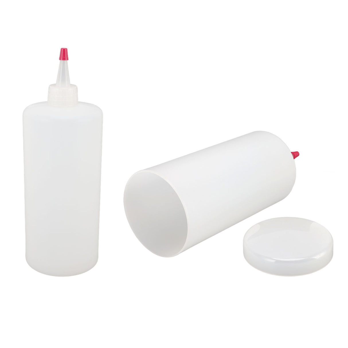 Burger Sauce Bottle Detachable Easy to Clean Hamburger Jam Filler Bottle with Squeeze Nozzle for Kitchen
