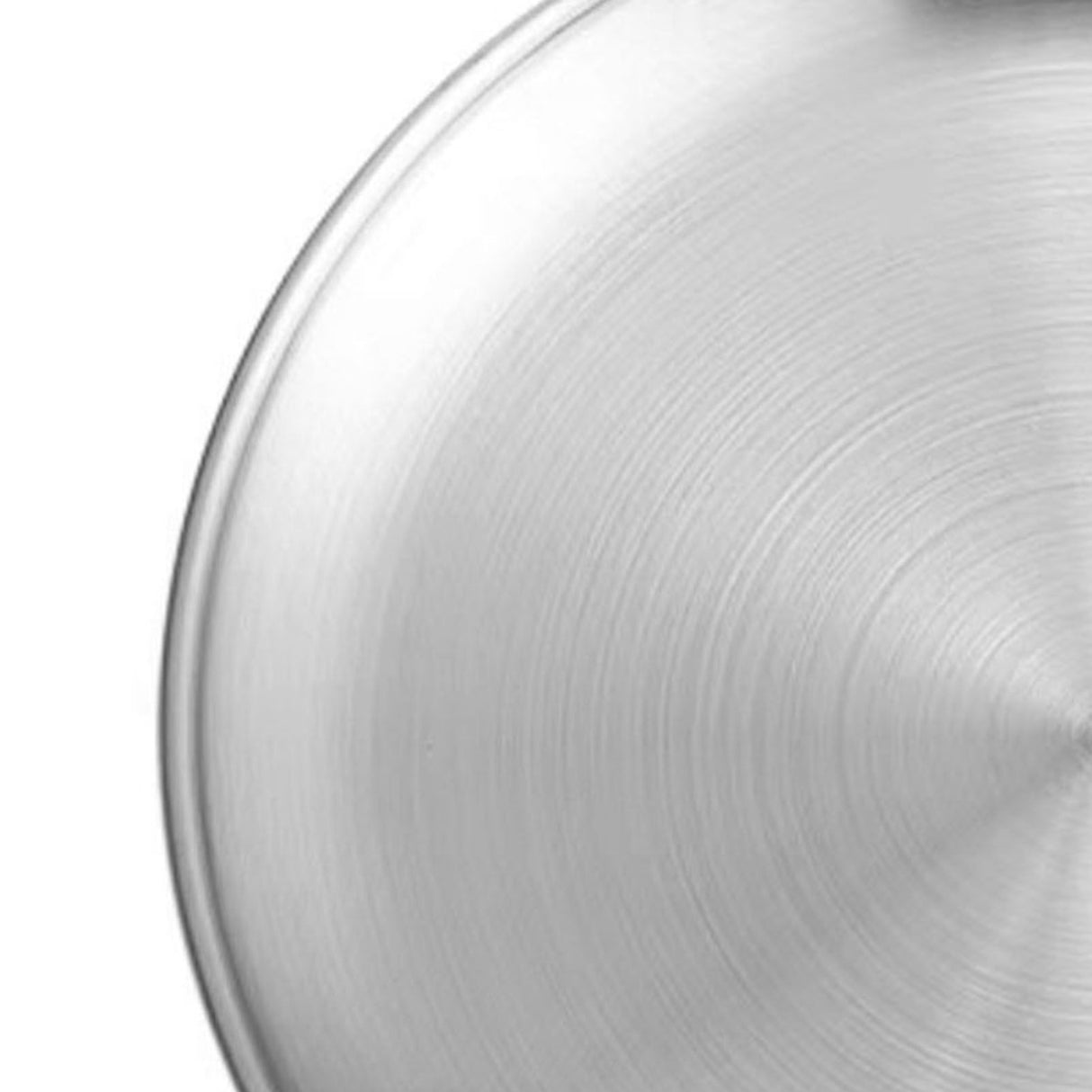 Stainless Steel Round Pizza Pan Tray Diameter 11.8in Round Brushed Metal Dinner Plates for Cake Dessert Fruit Western Cuisine