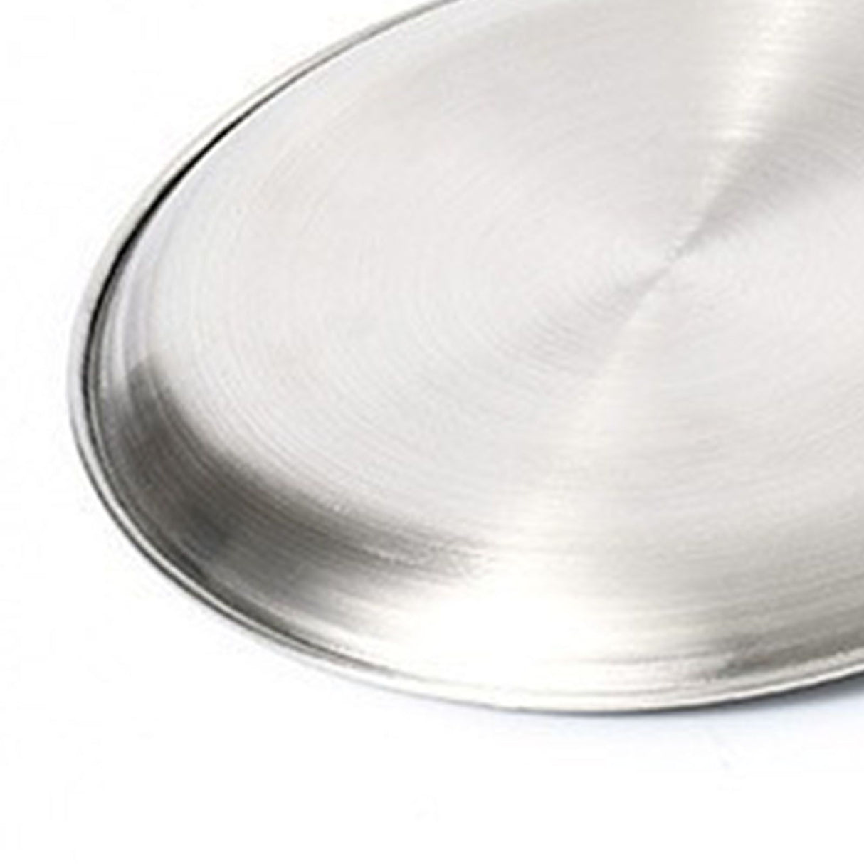 Stainless Steel Round Pizza Pan Tray Diameter 11.8in Round Brushed Metal Dinner Plates for Cake Dessert Fruit Western Cuisine