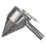 Stainless Steel Pancake Batter Dispenser Baking Cake Funnel Dispenser with Stable Rack for Takoyaki Ball Waffles