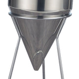 Stainless Steel Pancake Batter Dispenser Baking Cake Funnel Dispenser with Stable Rack for Takoyaki Ball Waffles