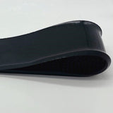 60x8x1CM Bar Rail Mat PVC Black Antiskid Bar Service Spill Mat for Coffee Hairdressing - Extra Image