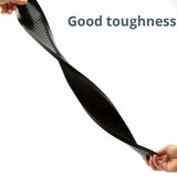 60x8x1CM Bar Rail Mat PVC Black Antiskid Bar Service Spill Mat for Coffee Hairdressing - Extra Image
