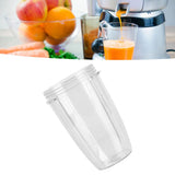 32OZ Juicer Replacement Cup Transparent Large Capacity Food Grade Blender Juicer Replacement Cup - Rear View