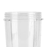 32OZ Juicer Replacement Cup Transparent Large Capacity Food Grade Blender Juicer Replacement Cup - Close-Up Angle