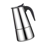100ML Stainless Steel Coffee Maker Moka Pot Insulated Thermal Coffee Pot for Hand Brewed Coffee - Side View