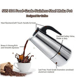 100ML Stainless Steel Coffee Maker Moka Pot Insulated Thermal Coffee Pot for Hand Brewed Coffee - Extra Image