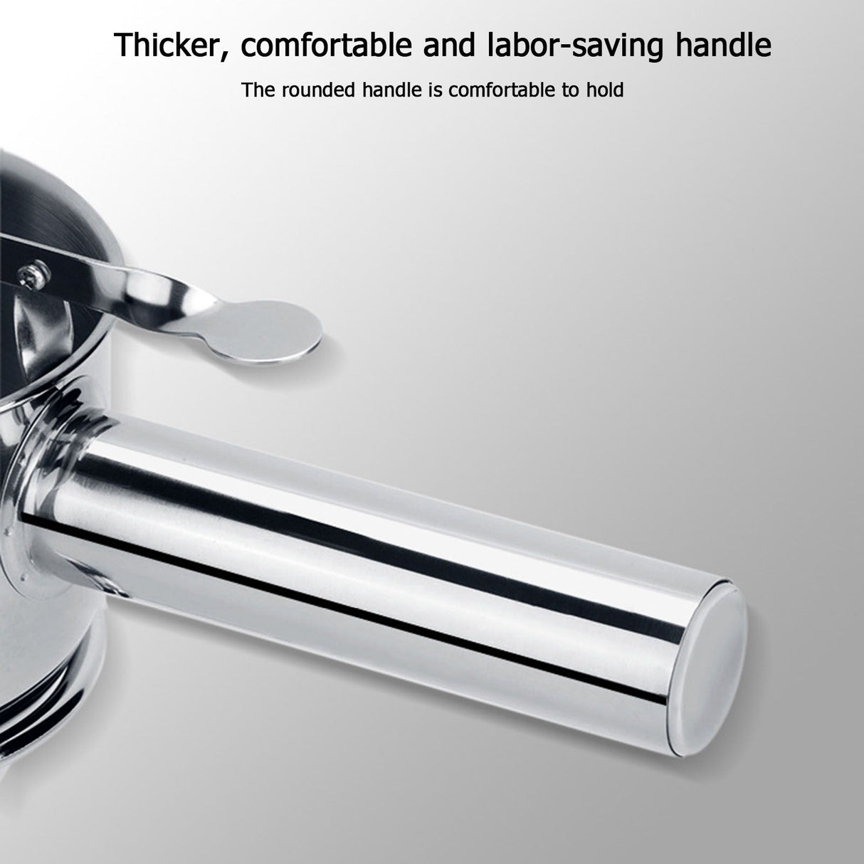Stainless Steel Pancake Batter Dispenser Funnel 1200ML Large Capacity Conical Funnel with Rack Handle 21mm Aperture