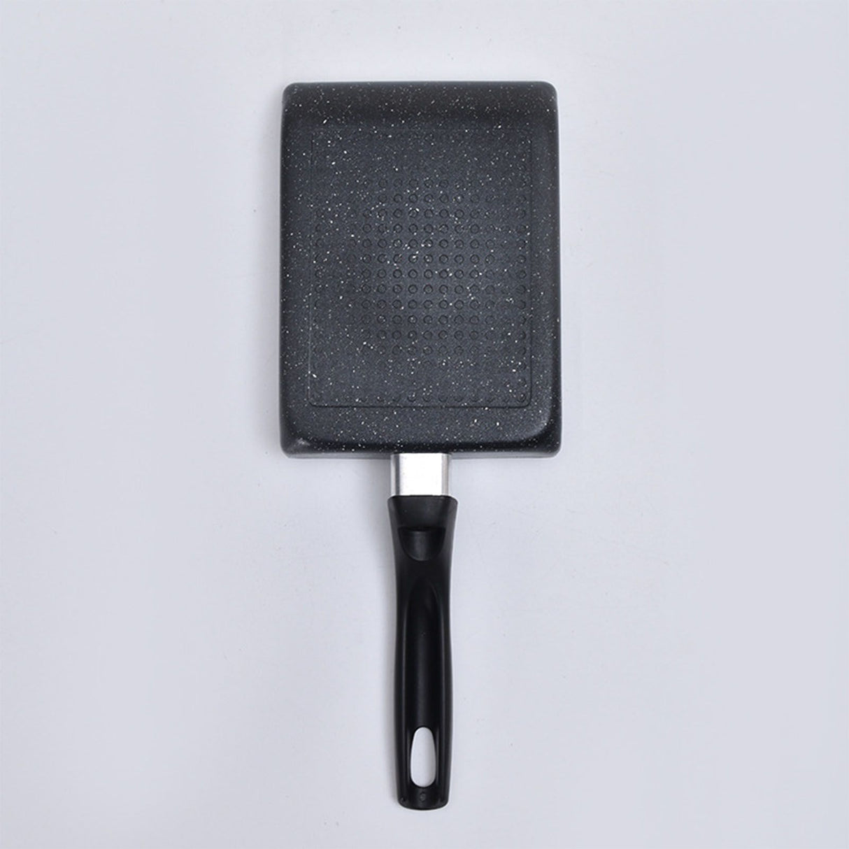 Mini Frying Pan Black Household Portable Japanese Style Egg Frying Pan Rectangular Mini Omelet Pan 13x18cm