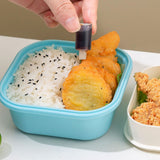 Plastic Mini Bento Soy Sauce Bottles Squeeze Salad Dressing Bottles Portable Sauce Containers