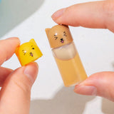 Plastic Mini Bento Soy Sauce Bottles Squeeze Salad Dressing Bottles Portable Sauce Containers - Close-Up Angle