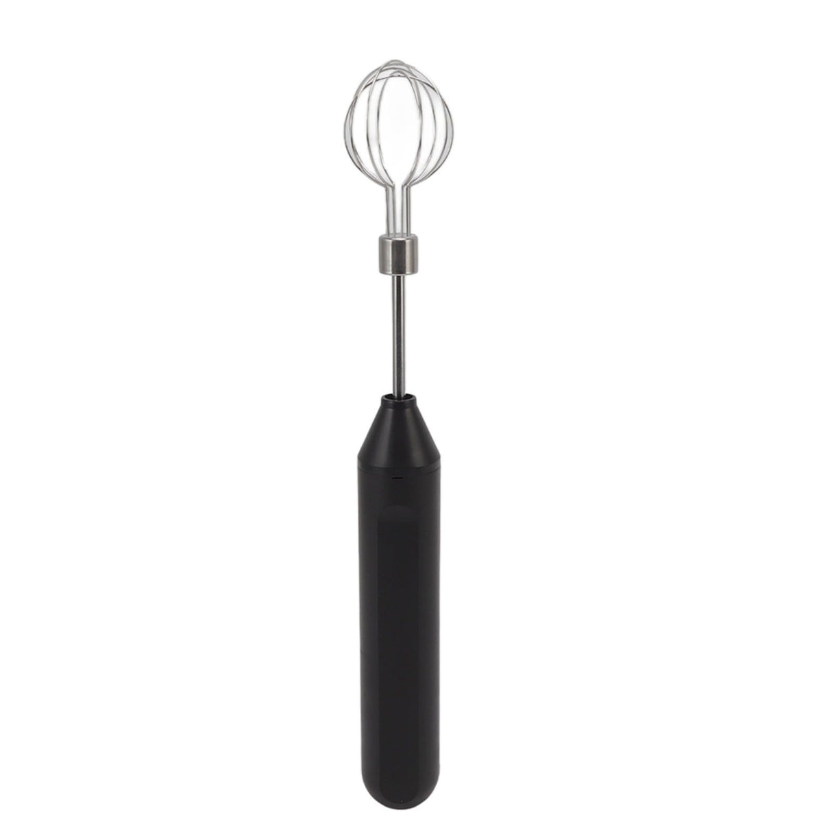 Electric Hand Mixer Three Different Speeds Battery Powered Handheld Milk Frother for Home Baking Black