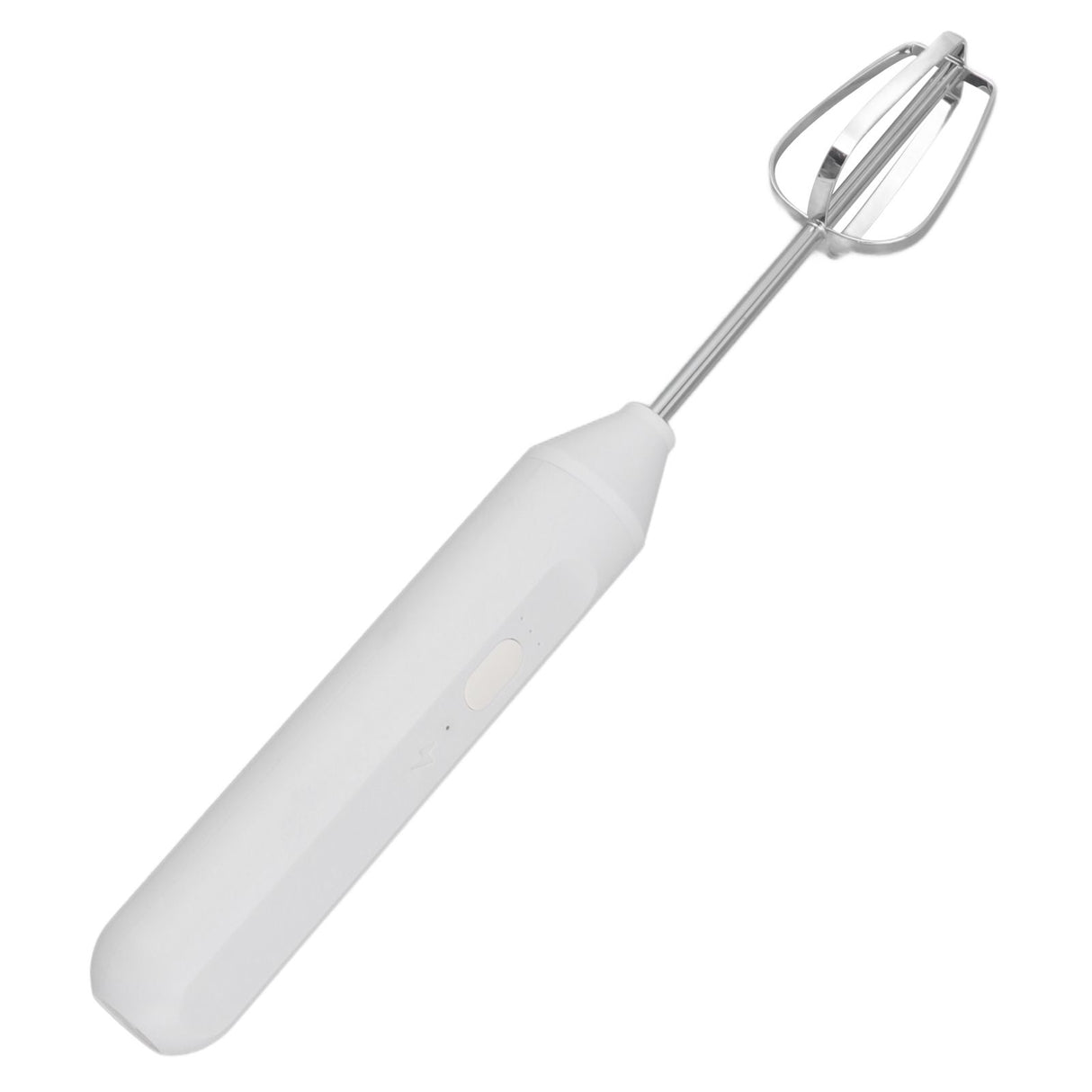 Electric Handheld Egg Beater Electric Milk Frother Coffee Blender Milkshake Blender Foamer Kitchen Tools White