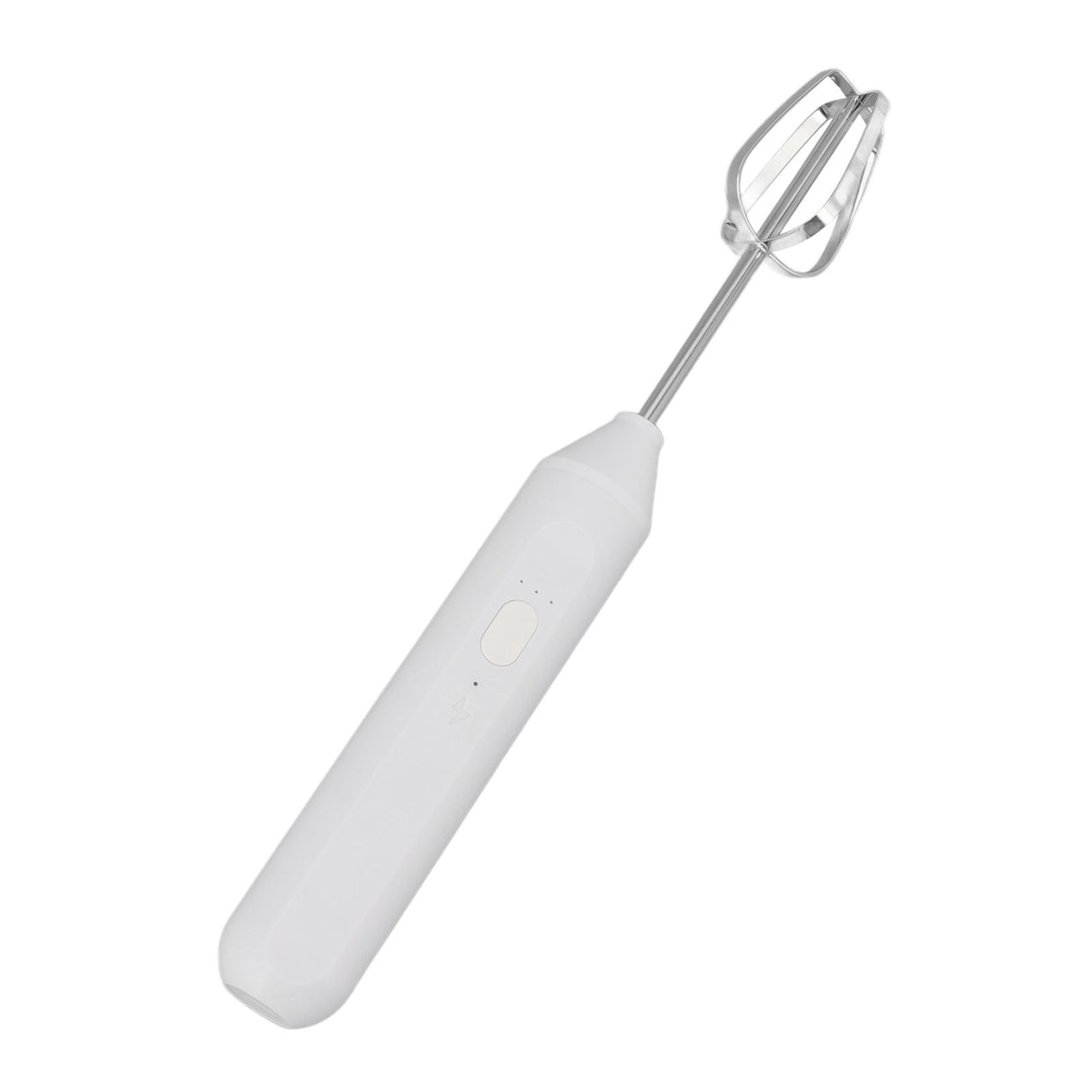 Electric Handheld Egg Beater Electric Milk Frother Coffee Blender Milkshake Blender Foamer Kitchen Tools White