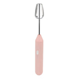 Electric Handheld Egg Beater Electric Milk Frother Coffee Blender Milkshake Blender Foamer Kitchen Tools Pink