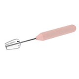 Electric Handheld Egg Beater Electric Milk Frother Coffee Blender Milkshake Blender Foamer Kitchen Tools Pink - Extra Image