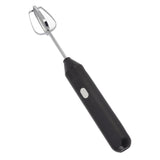 Electric Handheld Egg Beater Electric Milk Frother Coffee Blender Milkshake Blender Foamer Kitchen Tools Black - Extra Image