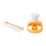 Donut Mold Plastic Reusable Practical DIY Donut Maker Donut Baking Mold for Kitchens Restaurants - Top-Down View