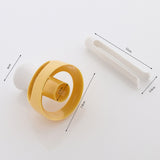 Donut Mold Plastic Reusable Practical DIY Donut Maker Donut Baking Mold for Kitchens Restaurants - Extra Image