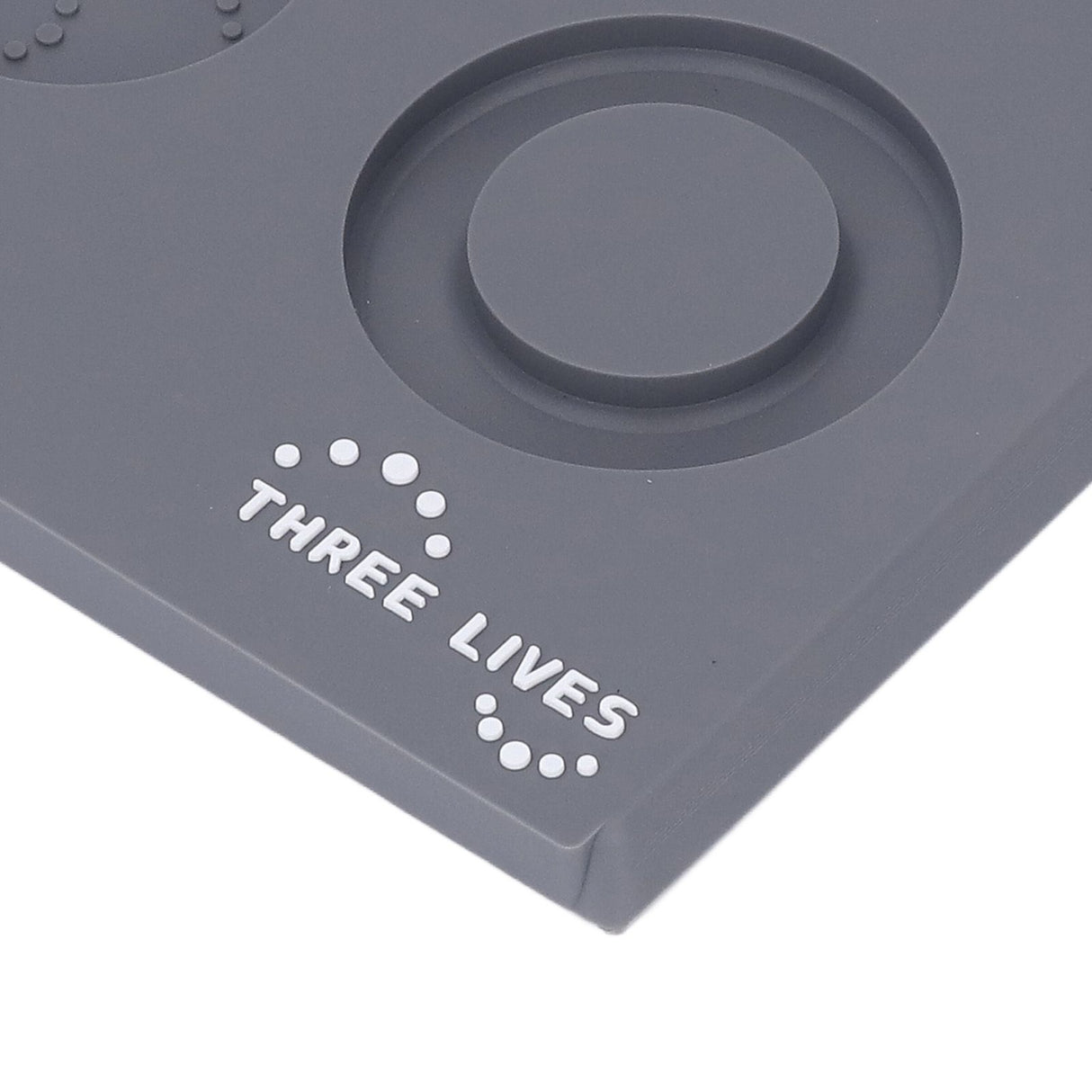 Coffee Tampers Mat Portable PVC Polished Back Antiskid Coffee Tamping Pad for Bar Cafe Home Grey