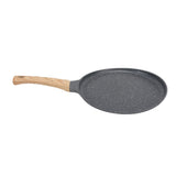 Frying Pan Prevents Stick Medical Stone Coating Aluminium Alloy Integrated Die Casting Breakfast Pan