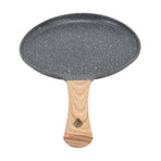 Frying Pan Prevents Stick Medical Stone Coating Aluminium Alloy Integrated Die Casting Breakfast Pan