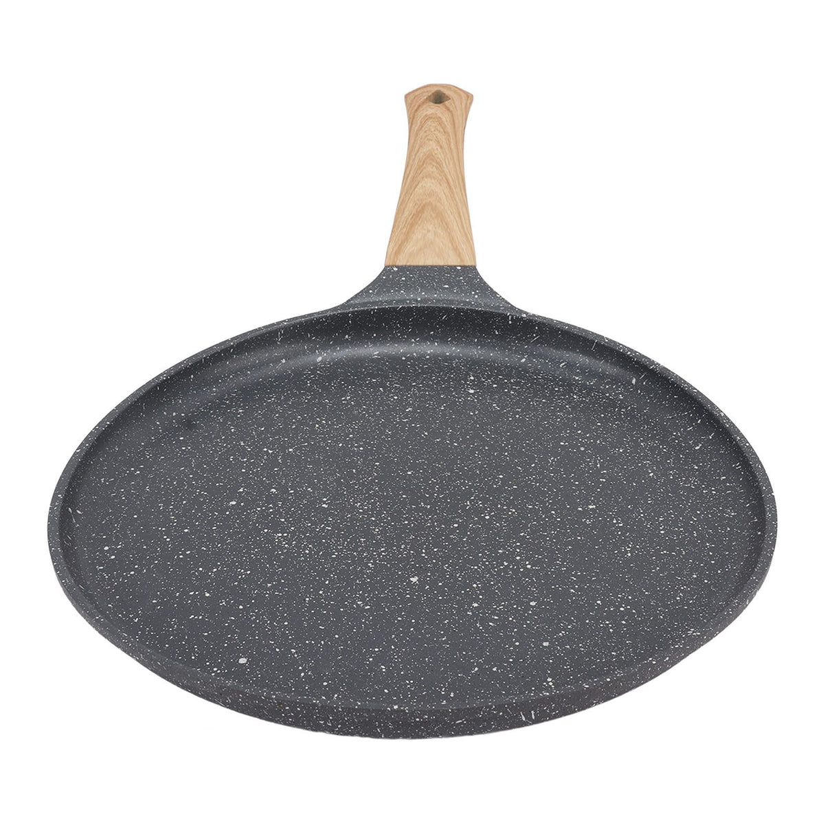 Frying Pan Prevents Stick Medical Stone Coating Aluminium Alloy Integrated Die Casting Breakfast Pan