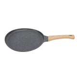 Frying Pan Prevents Stick Medical Stone Coating Aluminium Alloy Integrated Die Casting Breakfast Pan