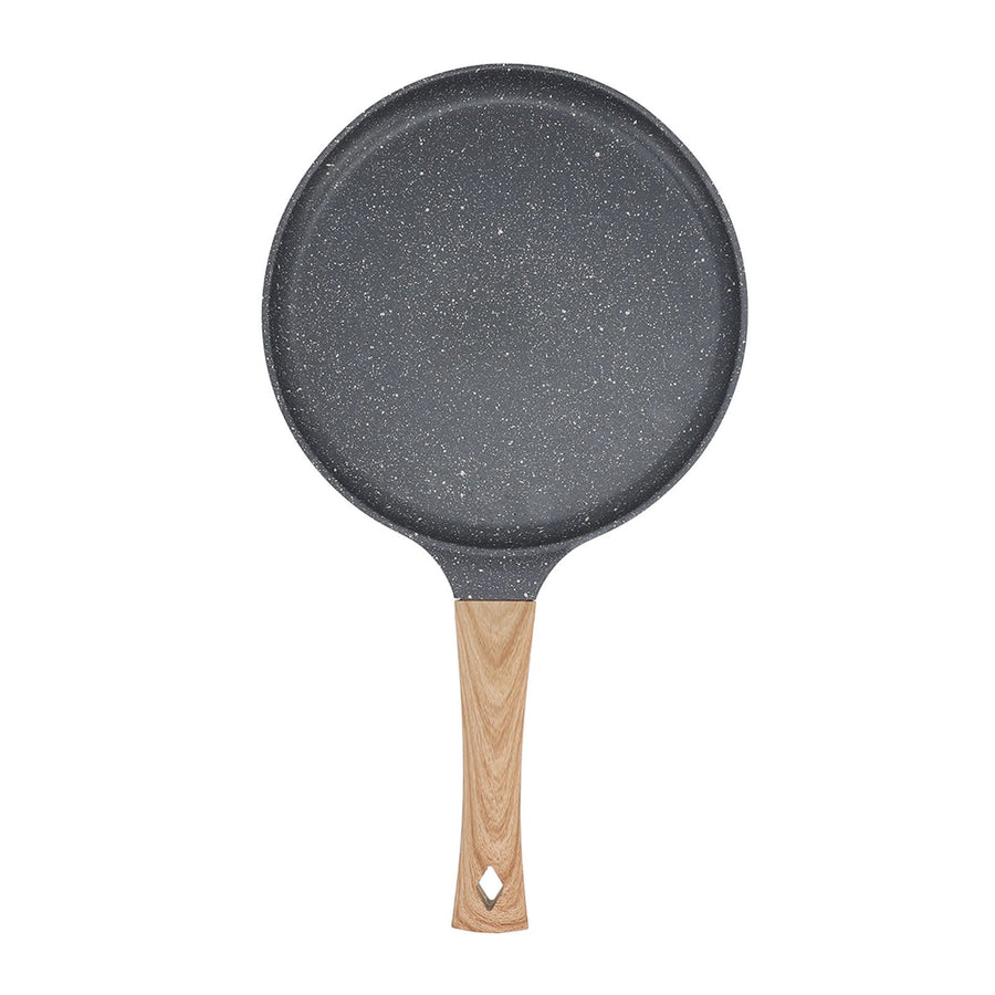 Frying Pan Prevents Stick Medical Stone Coating Aluminium Alloy Integrated Die Casting Breakfast Pan