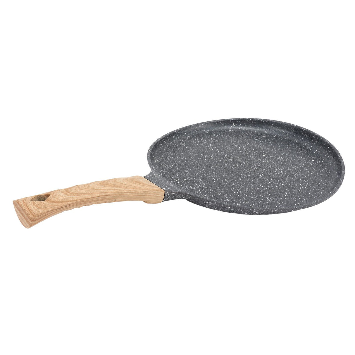 Frying Pan Prevents Stick Medical Stone Coating Aluminium Alloy Integrated Die Casting Breakfast Pan