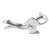 Walnut Cracker Clip Squirrel Shape Zinc Alloy Walnut Opener Multi Purpose Nutcracker for Chestnuts Pecans - Front View