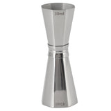 304 Stainless Steel Jigger with Scales Octagonal Double Cocktail Jigger Measuring Tool for Bartenders