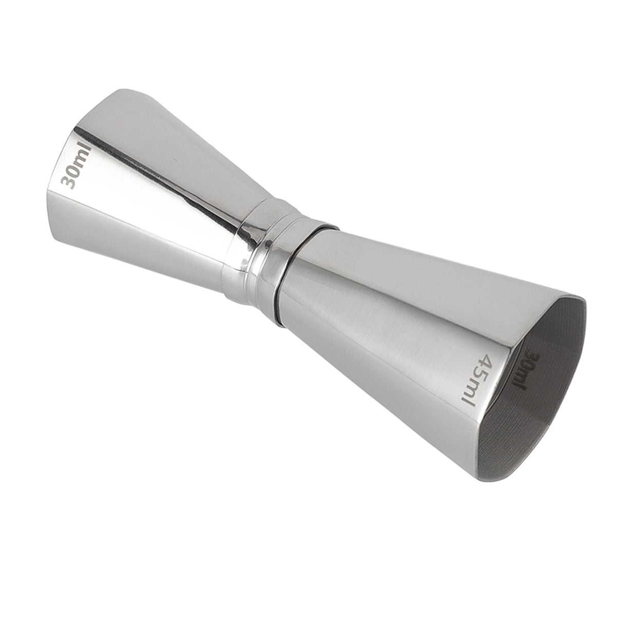 304 Stainless Steel Jigger with Scales Octagonal Double Cocktail Jigger Measuring Tool for Bartenders