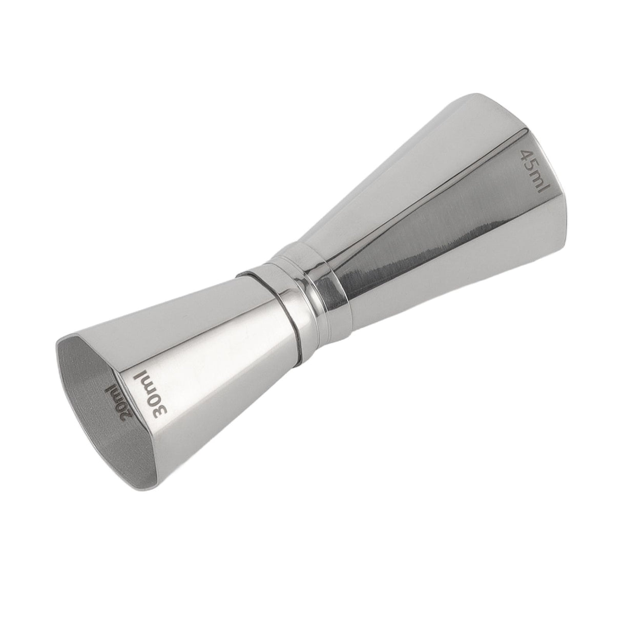 304 Stainless Steel Jigger with Scales Octagonal Double Cocktail Jigger Measuring Tool for Bartenders