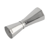304 Stainless Steel Jigger with Scales Octagonal Double Cocktail Jigger Measuring Tool for Bartenders - Rear View