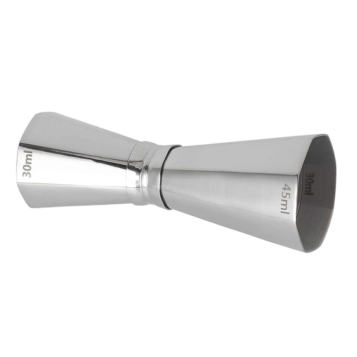 304 Stainless Steel Jigger with Scales Octagonal Double Cocktail Jigger Measuring Tool for Bartenders