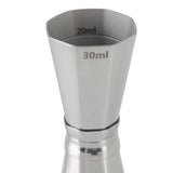 304 Stainless Steel Jigger with Scales Octagonal Double Cocktail Jigger Measuring Tool for Bartenders