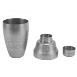 Cocktail Shaker 304 Stainless Steel Boston Shaker Mixer with Built in Strainer for Bar Home Bartending - Side View