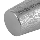Stainless Steel Cocktail Shaker Engraved Martini Shaker Silver Japanese American Boston Bar Mixer Bottomless