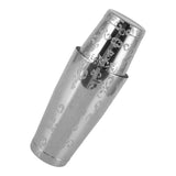 Stainless Steel Cocktail Shaker Engraved Martini Shaker Silver Japanese American Boston Bar Mixer Bottomed