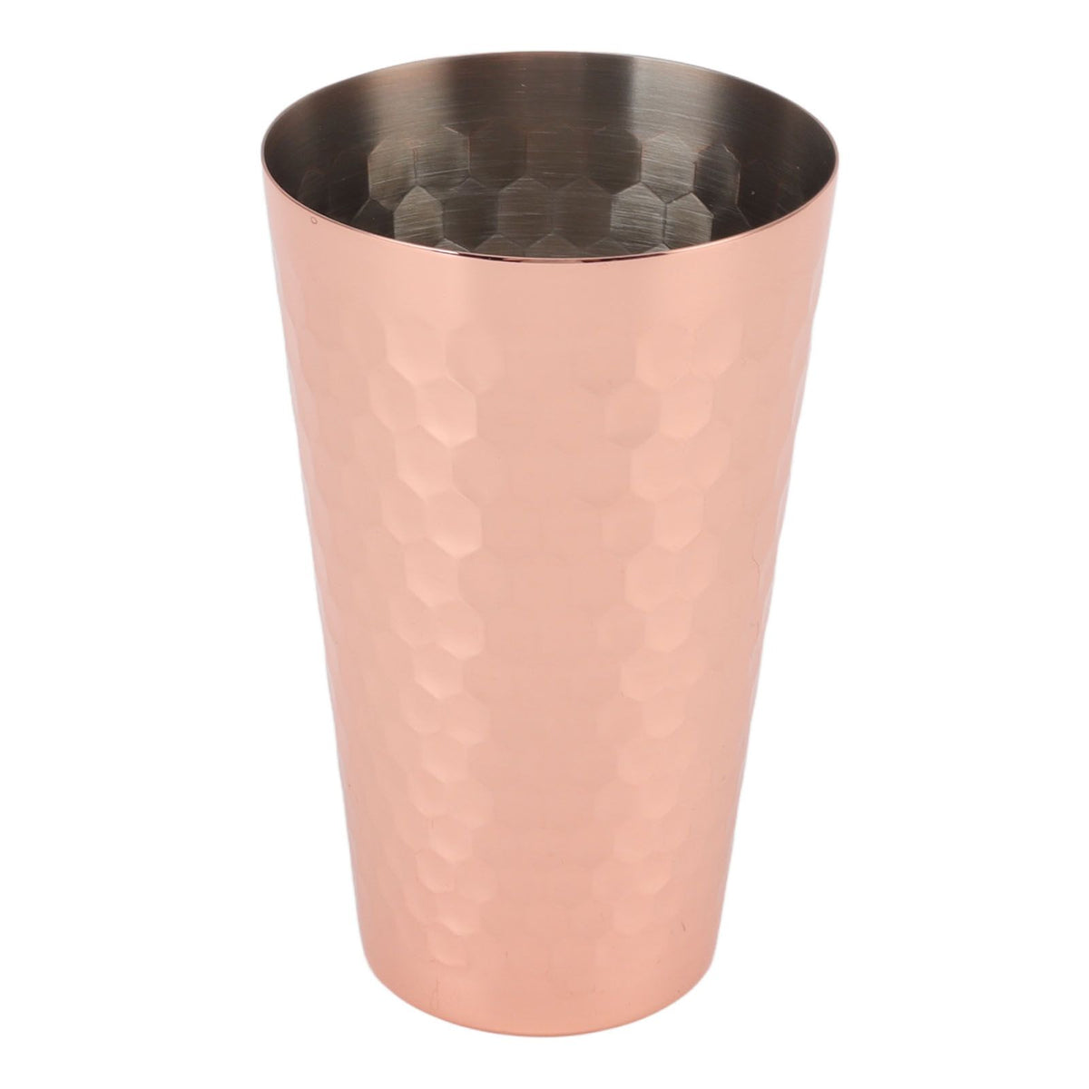 Drinking Cup 304 Stainless Steel Hammered Multipurpose Moscow Mule Mug for Bar Home Copper Plating