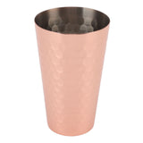 Drinking Cup 304 Stainless Steel Hammered Multipurpose Moscow Mule Mug for Bar Home Copper Plating