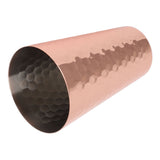 Drinking Cup 304 Stainless Steel Hammered Multipurpose Moscow Mule Mug for Bar Home Copper Plating - Rear View