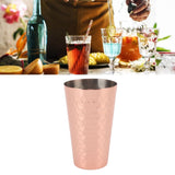 Drinking Cup 304 Stainless Steel Hammered Multipurpose Moscow Mule Mug for Bar Home Copper Plating
