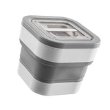 Rice Food Storage Containers Collapsible Dog Pet Cat Food Flour Storage Bin Leakproof Sealable Kitchen Food Container