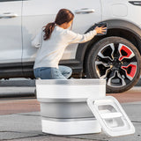 Rice Food Storage Containers Collapsible Dog Pet Cat Food Flour Storage Bin Leakproof Sealable Kitchen Food Container