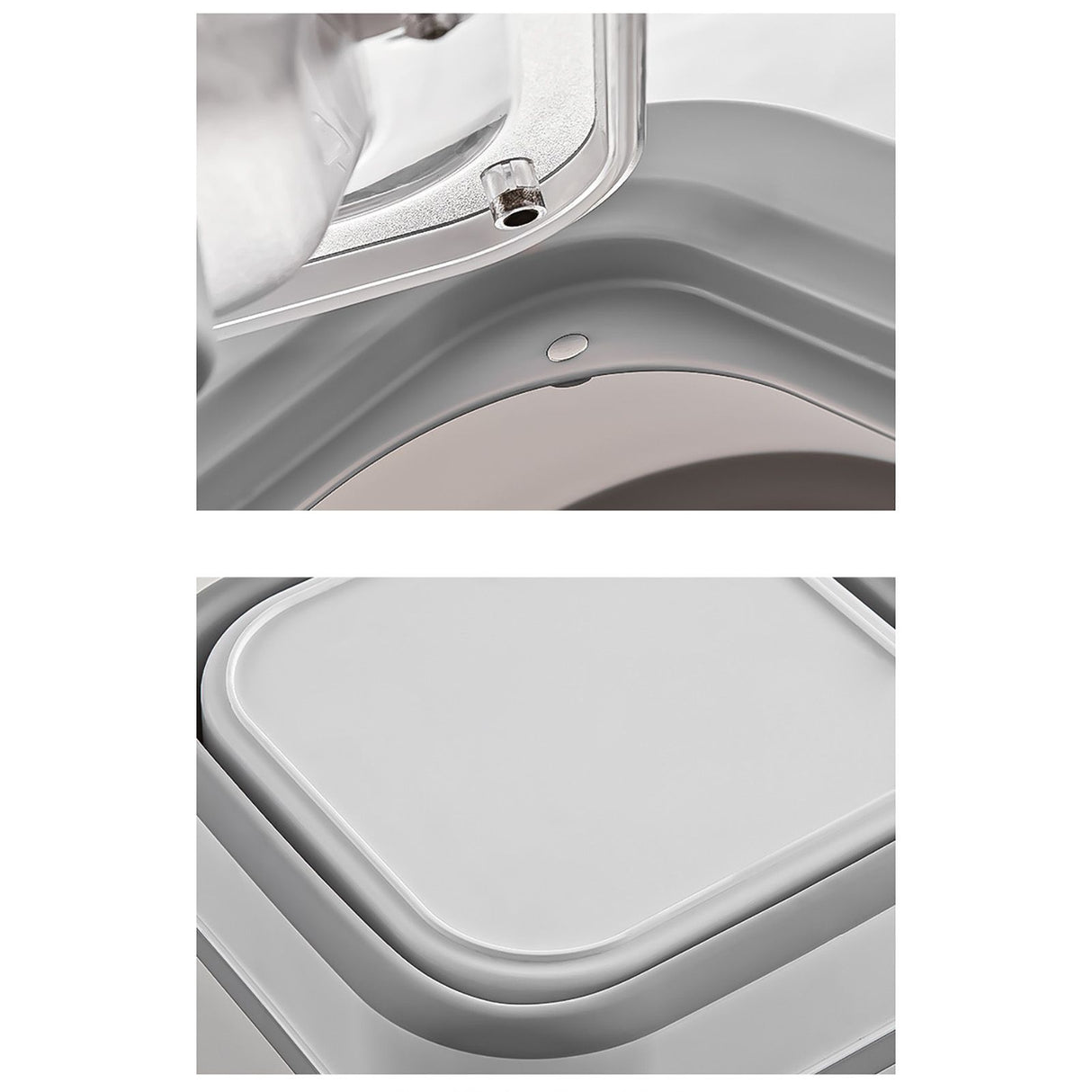 Rice Food Storage Containers Collapsible Dog Pet Cat Food Flour Storage Bin Leakproof Sealable Kitchen Food Container