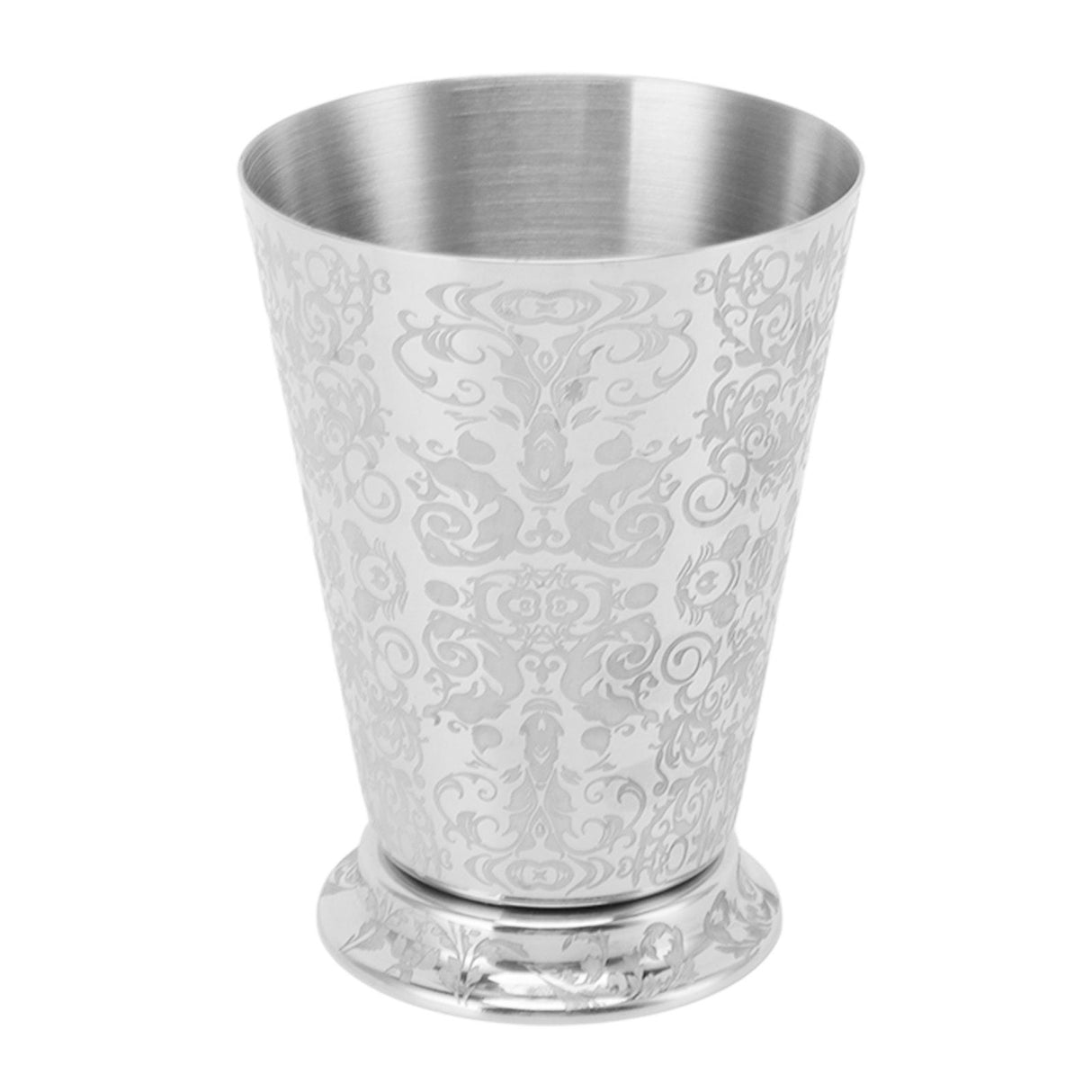 Cocktail Drinking Cup 304 Stainless Steel Silver Finish Moscow Mule Mug for Bars Home Totem Pattern Carving
